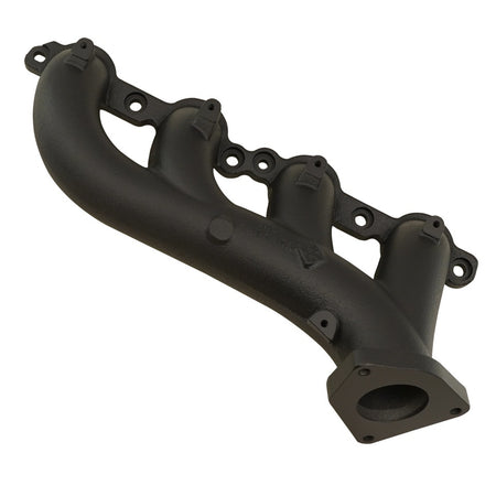 BD Diesel Left Side Exhaust Manifold - Black Ceramic Coated - GM LS-Series - GM Fullsize Truck 2002-13