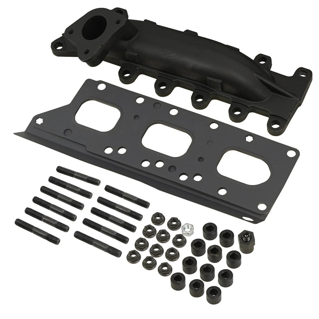 BD Diesel Left Side Exhaust Manifold - Ford EcoBoost V6 - Ford Fullsize Truck 2017-20