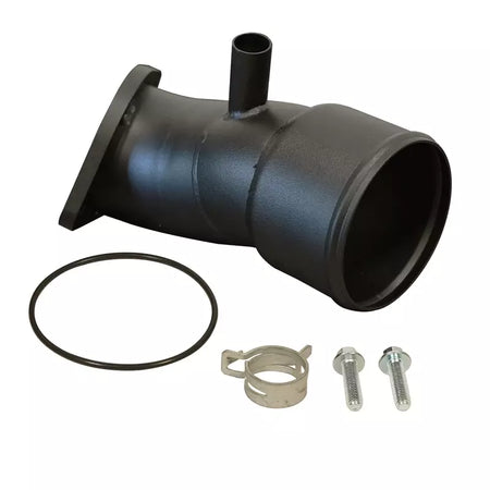 BD Diesel Turbocharger Intake Tube - 3-1/2 in Diameter - Black - GM Duramax 2017-22