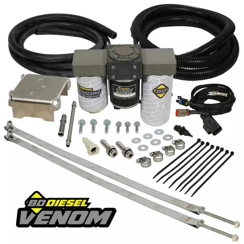 BD Diesel Venom Fuel Lift Pump - 165 gph - Ford Powerstroke - Ford Fullsize Truck 2008-10