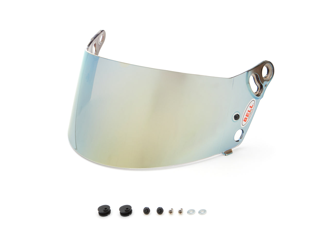 Bell SRV-8 DSAF Helmet Shield - Gold Mirror