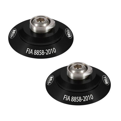 Bell HANS Helmet Anchor Set - Black
