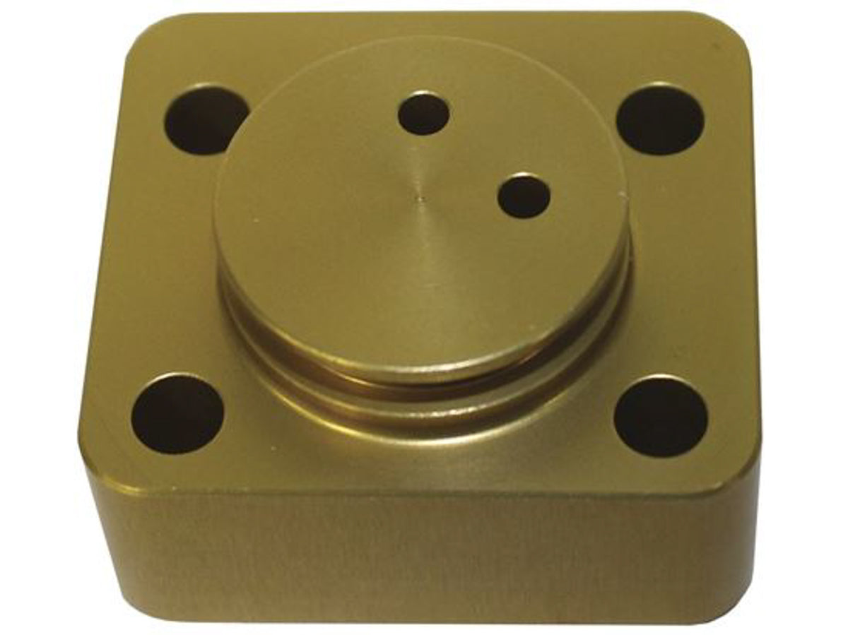 Bert Servo Cover - 10 AN Female Port - Gold - Bert Transmission