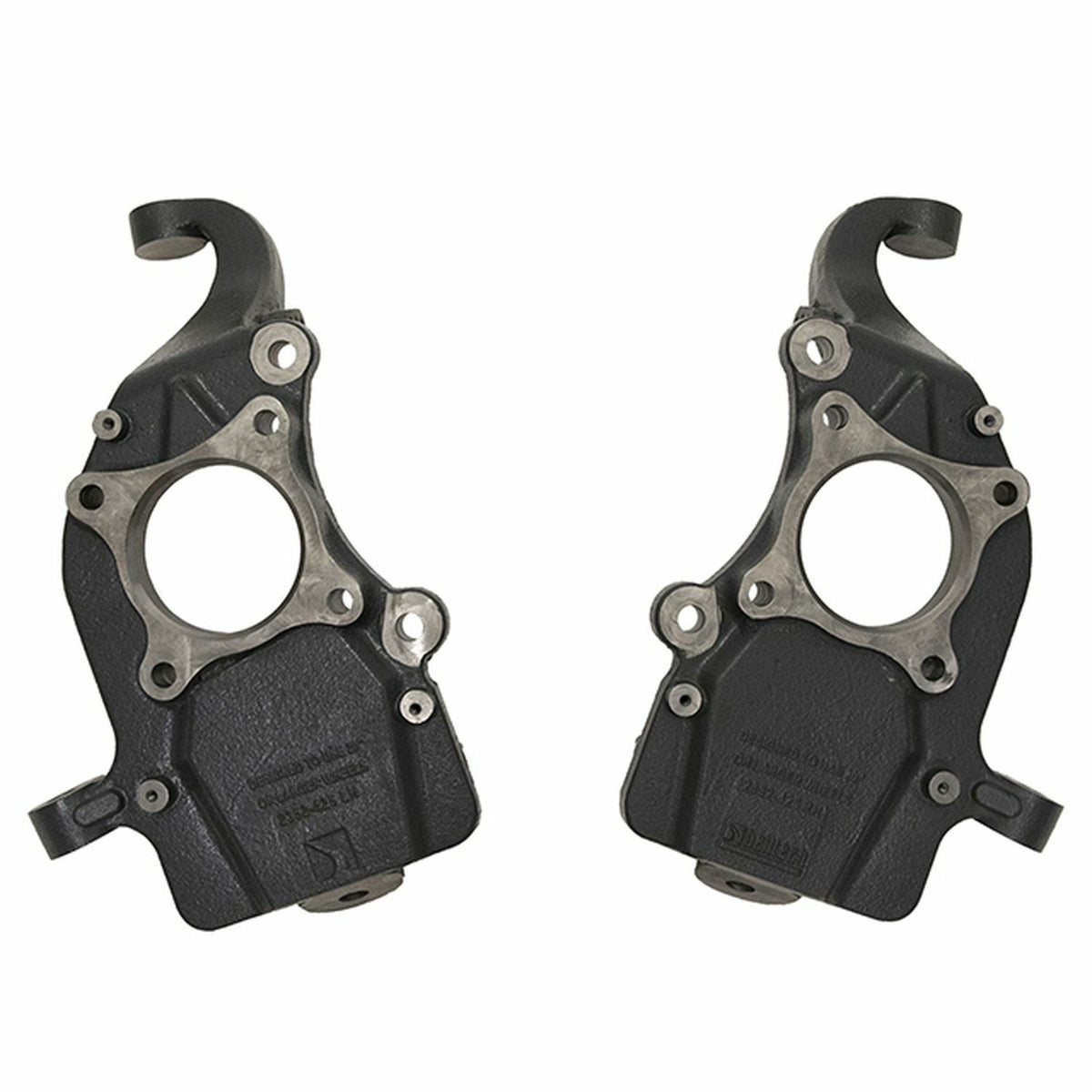 Belltech 2 in Drop Spindles - Black - Ford Fullsize Truck 2015-20 (Pair)