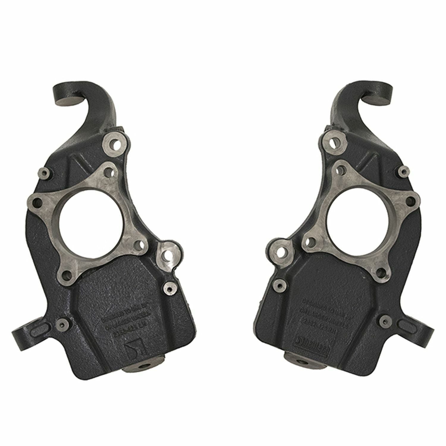 Belltech 2 in Drop Spindles - Black - Ford Fullsize Truck 2015-20 (Pair)