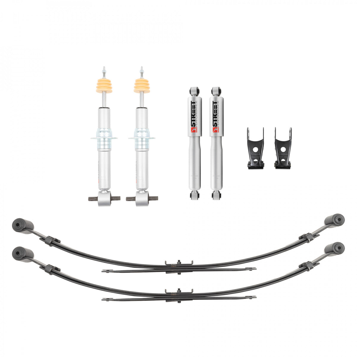 Belltech Lowering Kit - 3 in Front / 4 in Rear - GM Fullsize Truck 2019-23