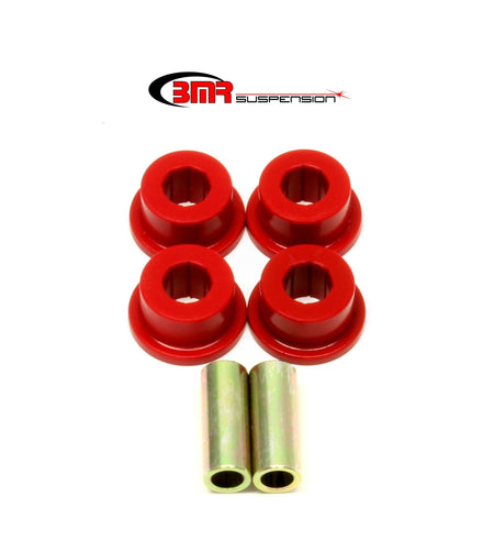 BMR Suspension Rear Trailing Arm Bushing Kit - Red / Cadmium Plated - Chevy Camaro 2010-15