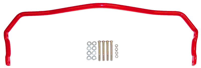 BMR Suspension Rear Sway Bar - 1 in Diameter - Red - GM A-Body 1967-72