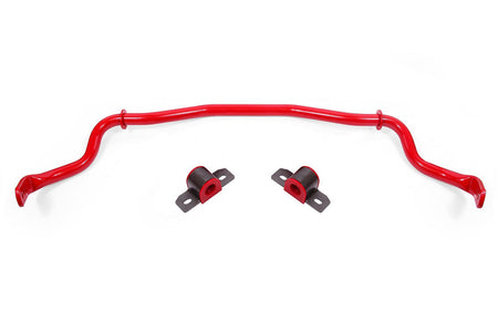 BMR Suspension Front Sway Bar - 35 mm Diameter - Red - Ford Mustang 2015-24