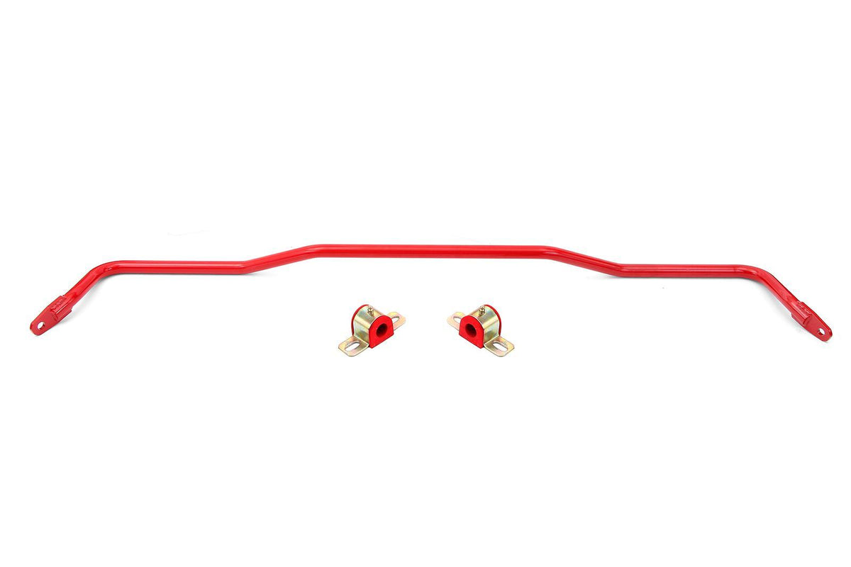 BMR Suspension Rear Sway Bar - 22 mm Diameter - Red - Ford Mustang 2015-24