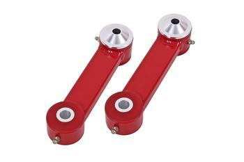 BMR Suspension Rear Lower Control Arms Vertical Link - Red - Ford Mustang 2015-23