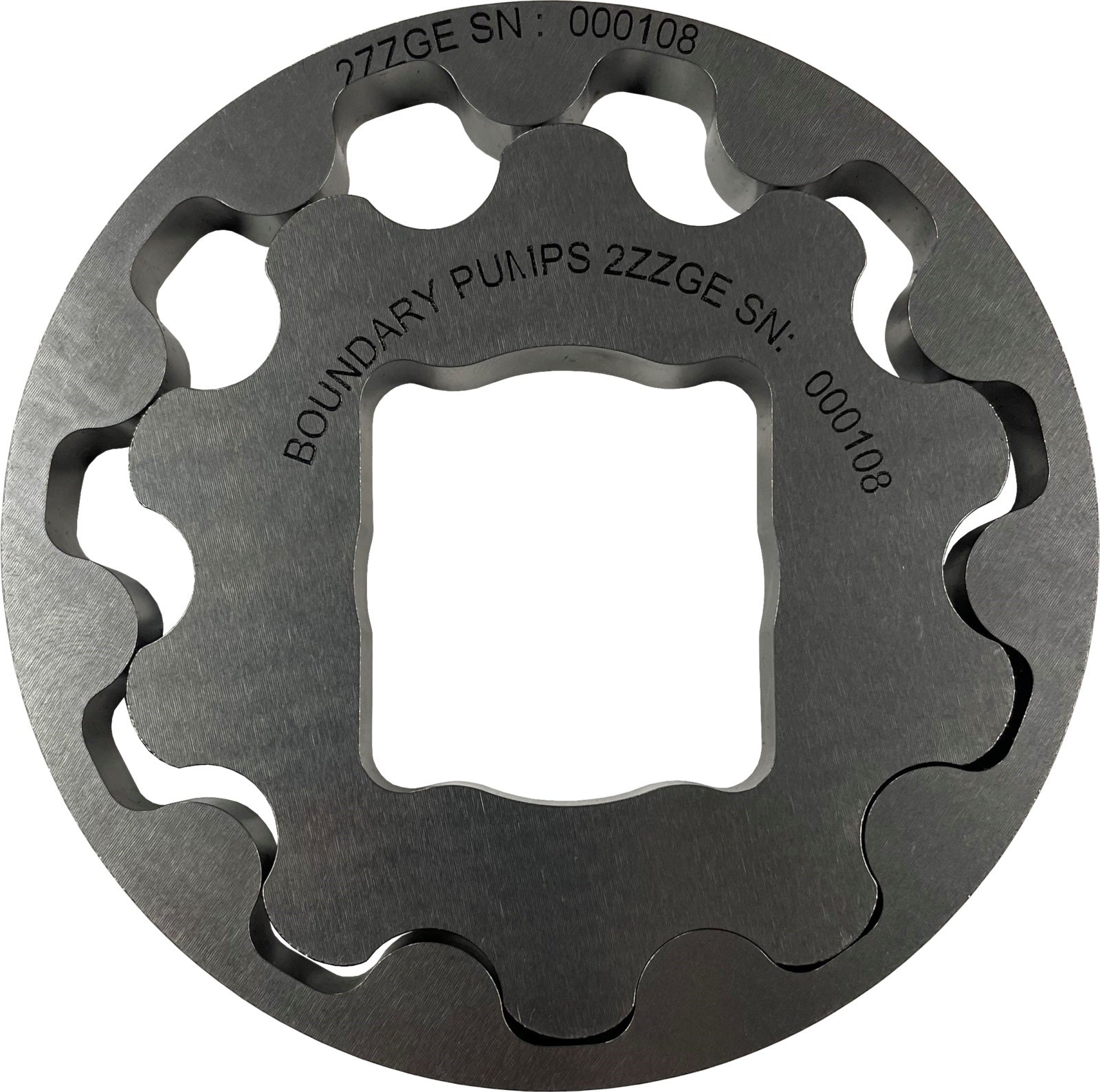 Boundary Oil Pump Gear Set - Chromoly - Polished - Toyota Celica / Lotus Elise