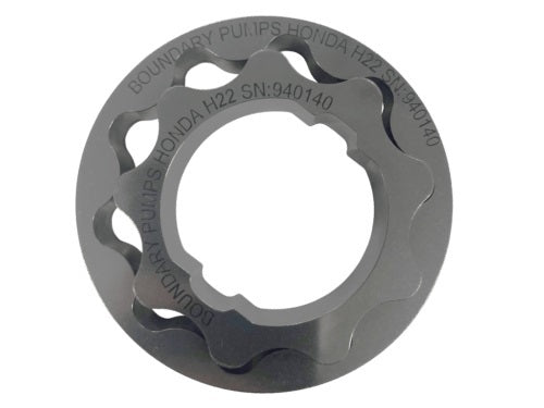 Boundary Oil Pump Gear Set - Chromoly - Polished - Honda 4-Cylinder