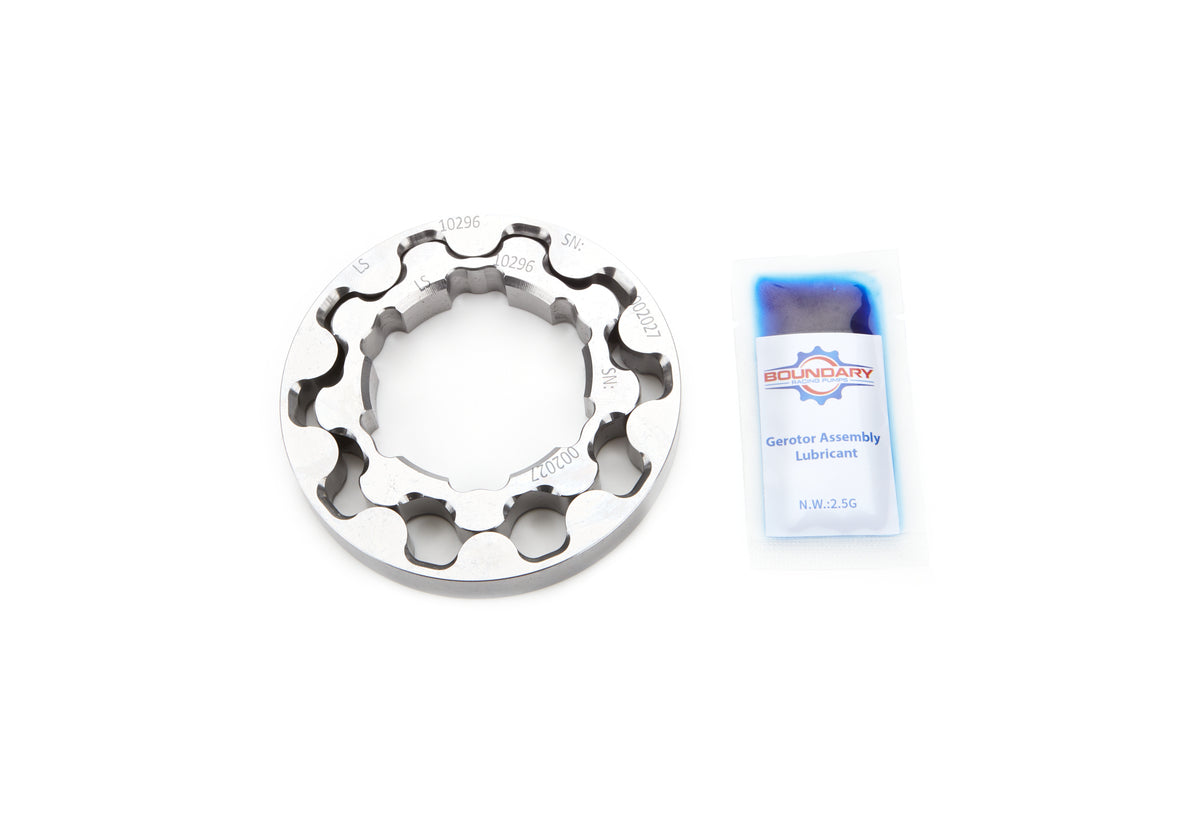 Boundary Oil Pump Gear Set - Chromoly - Polished - GM LS-Series LS-10296-OPG