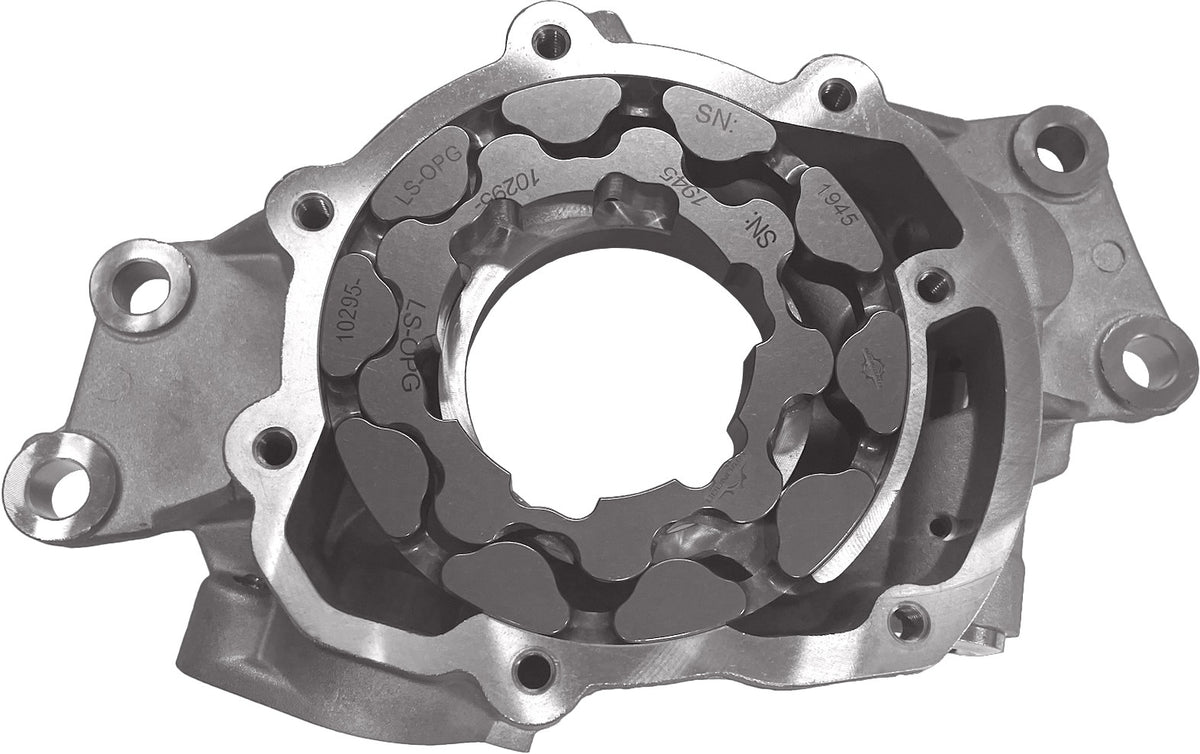 Boundary Standard Volume Oil Pump - Billet Gear - GM LS-Series