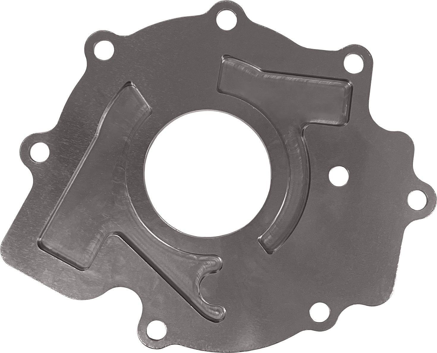 Boundary Steel Oil Pump Back Plate - Polished - 4V - Ford Modular - Ford Mustang 2001-05