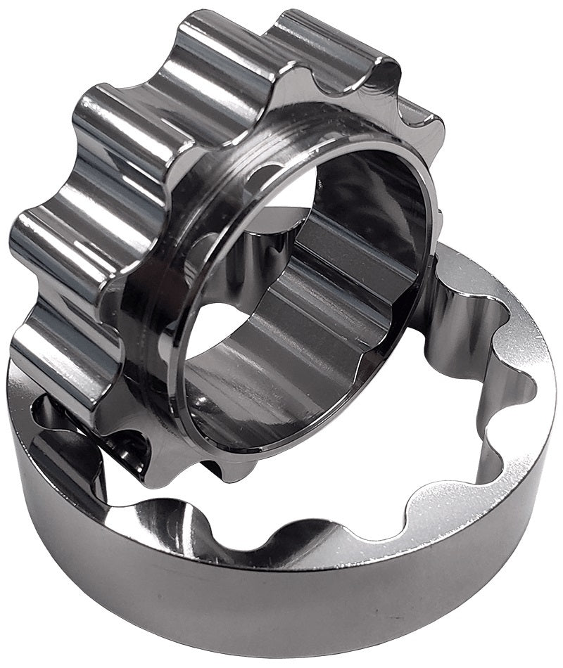 Boundary Oil Pump Gear Set - Chromoly - Polished - Nissan 6-Cylinder