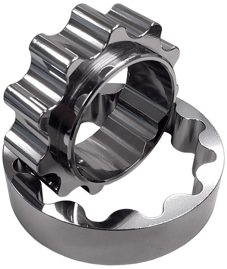 Boundary Oil Pump Gear Set - Chromoly - Polished - Nissan 6-Cylinder