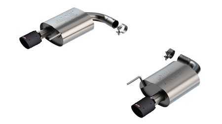 Borla ATAK Axle-Back Stainless Exhaust System - 2-1/2 in Diameter - Ford Coyote - Ford Mustang 2024 11984CFBA
