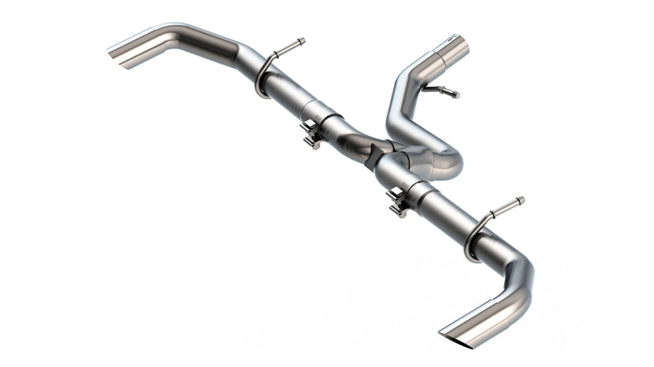 Borla S-Type Axle-Back Stainless Exhaust System - 2.25 in Diameter - Mopar 4-Cylinder - Dodge Hornet 2024