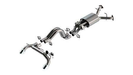 Borla ATAK Cat-Back Natural Exhaust System - 2-3/4 in Diameter - Ford Midsize SUV 2022-24
