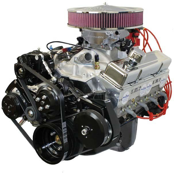 BluePrint Engines Drop-in-Ready 350 Cubic Inch EFI SB Chevy Crate Engine w/  Pulleys -  390 HP