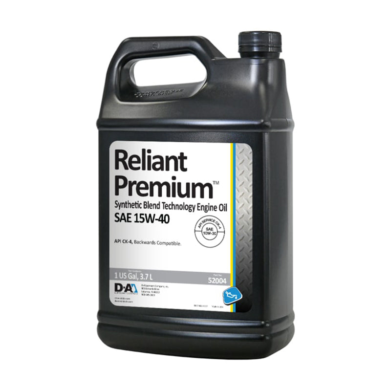 PennGrade Reliant Premium 15W40 Semi-Synthetic Motor Oil - 1 Gallon Jug