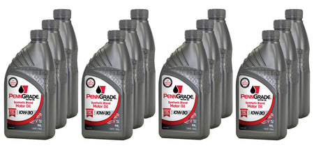 PennGrade Synthetic Blend 10W30 Semi-Synthetic Motor Oil - 1 Qt Bottle (Case of 12)