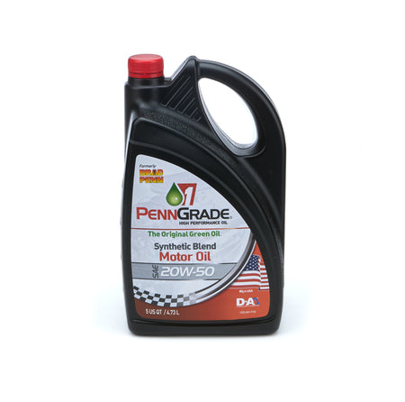 PennGrade 20W50 Semi-Synthetic Motor Oil - 5 Qt Jug