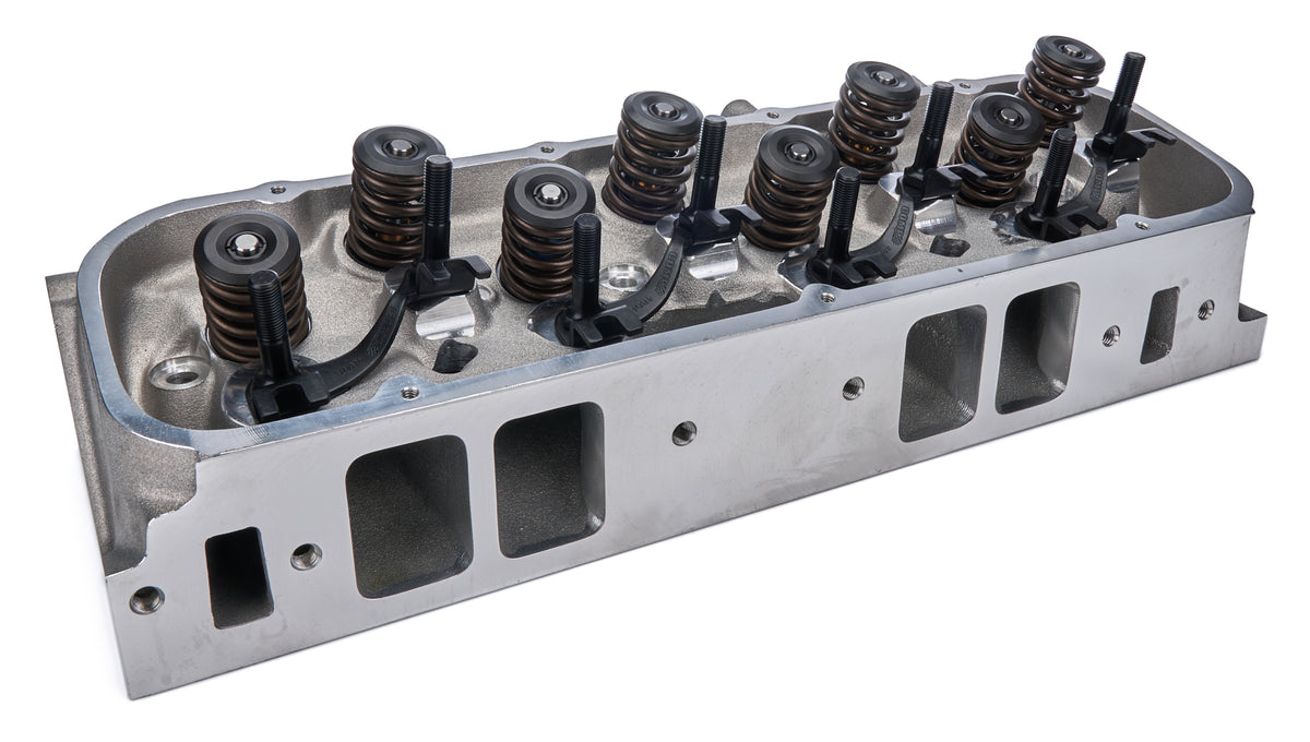 BRODIX Race-Rite Aluminum Cylinder Head - 2.250 / 1.880 in Valves - 312 cc Intake - 119 cc Chamber - 1.550 in Springs - Angle Plug - Big Block Chevy