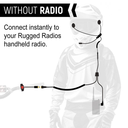 Rugged Radios CONNECT BT2 Bluetooth Moto Kit /w Radio - V3 BT2-KIT-V3
