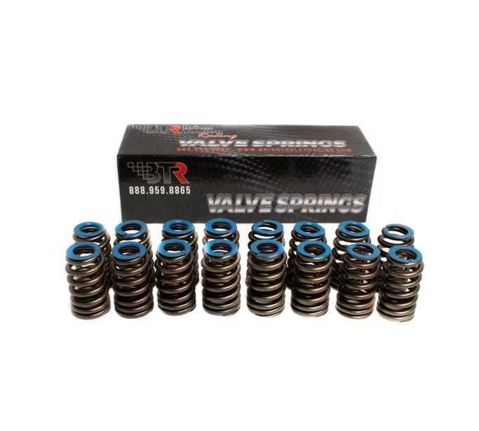 Brian Tooley Racing Single Beehive Valve Spring - 386 lb. - 1.28 in Coil Bind - 1.271 in OD (Set of 16)