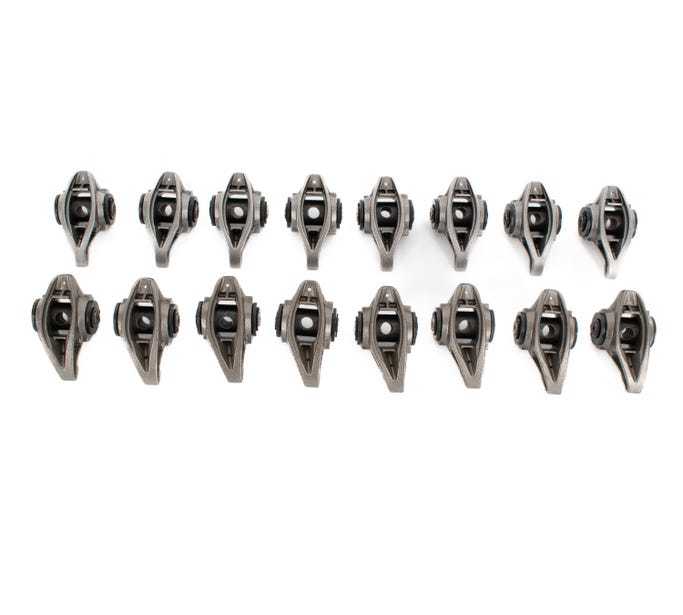 Brian Tooley Racing Pedestal Mount OEM Roller Rocker Arm - GM LS-Series (Set of 16) BTRLS3TK002