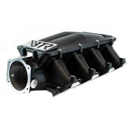 Brian Tooley Racing Equalizer 1 Intake Manifold - 102 mm Throttle Body Flange - Multi Port - Cathedral Port - Black - Small Block Chevy