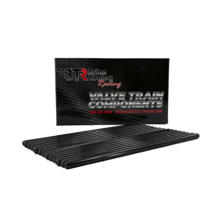 Brian Tooley Racing Stock Replacement Pushrod - 7.400 in Long - 5/16 in Diameter - 0.080 in Thick Wall - Chromoly (Set of 16)