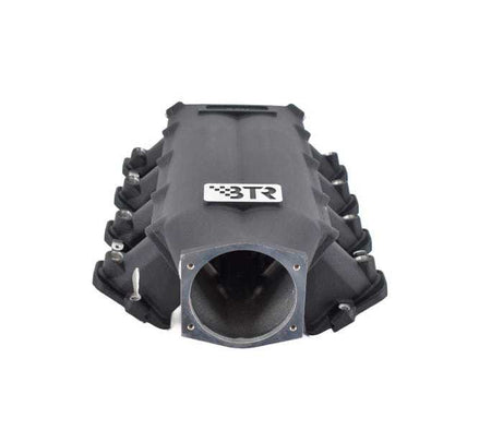Brian Tooley Racing Trinity Intake Manifold - 105 mm Throttle Body Flange - Multi Port - Cathedral Port - Black - GM LS-Series