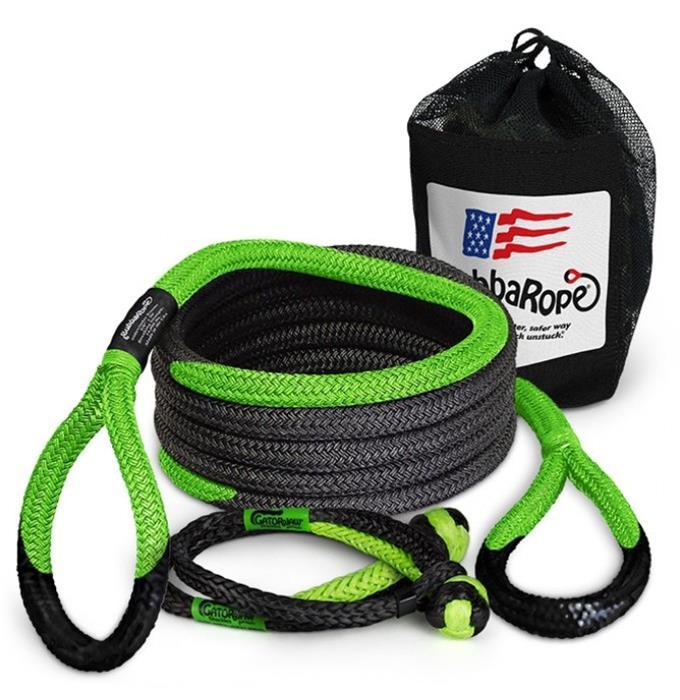 Bunka Rope Bubba Rope 176842GR Bubba Rope UTV / SxS Recovery Gear Set - 5/8in x ...