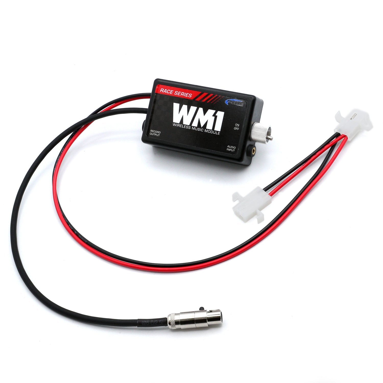 Rugged Radios Bluetooth WM1 Wireless Music Interface for Intercoms /w 6-Pin AUX Ports WM1-RACE