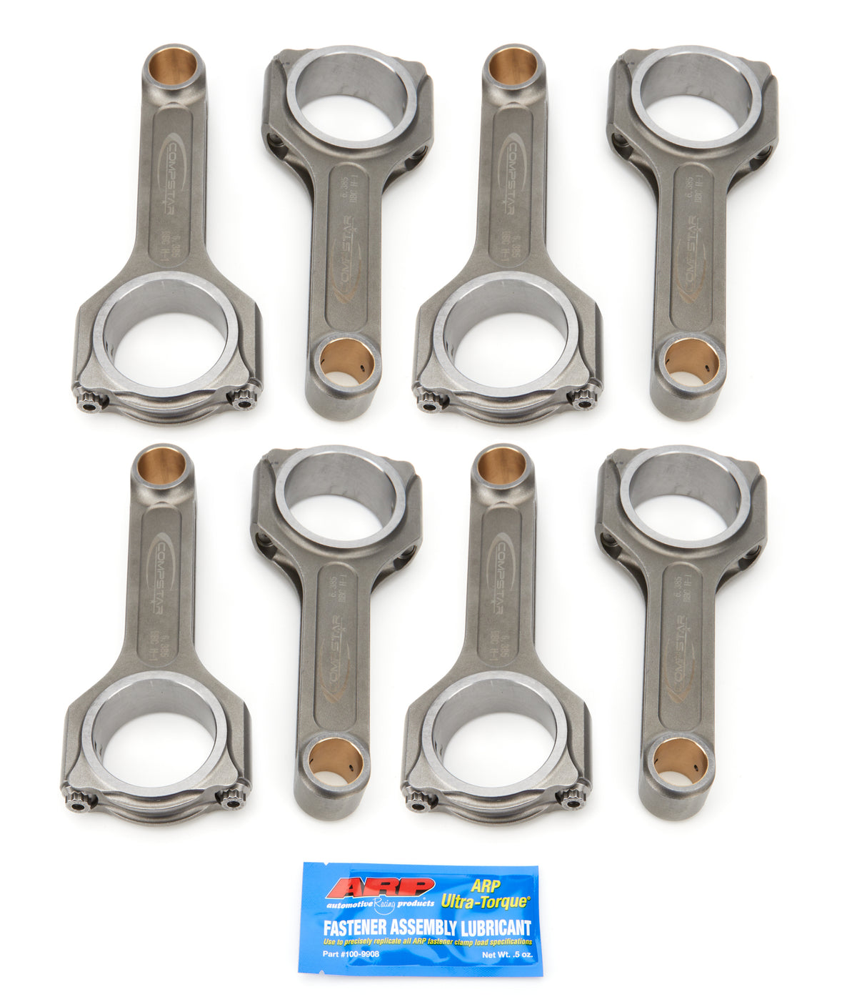 Callies Compstar Xtreme H Beam Connecting Rod - 6.385 in Long - Big Block Chevy (Set of 8)