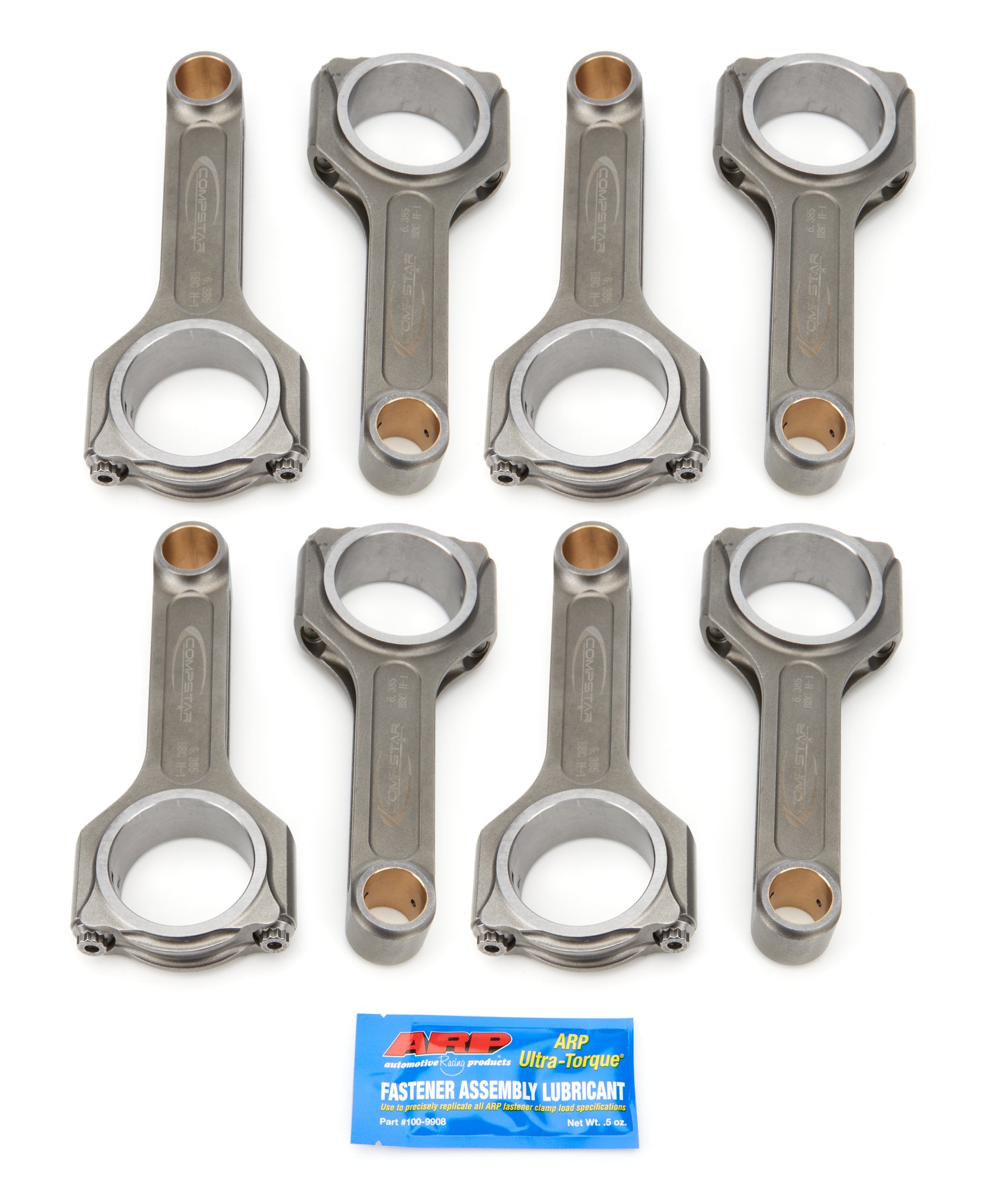 Callies Compstar Xtreme H Beam Connecting Rod - 6.385 in Long - Big Block Chevy (Set of 8)