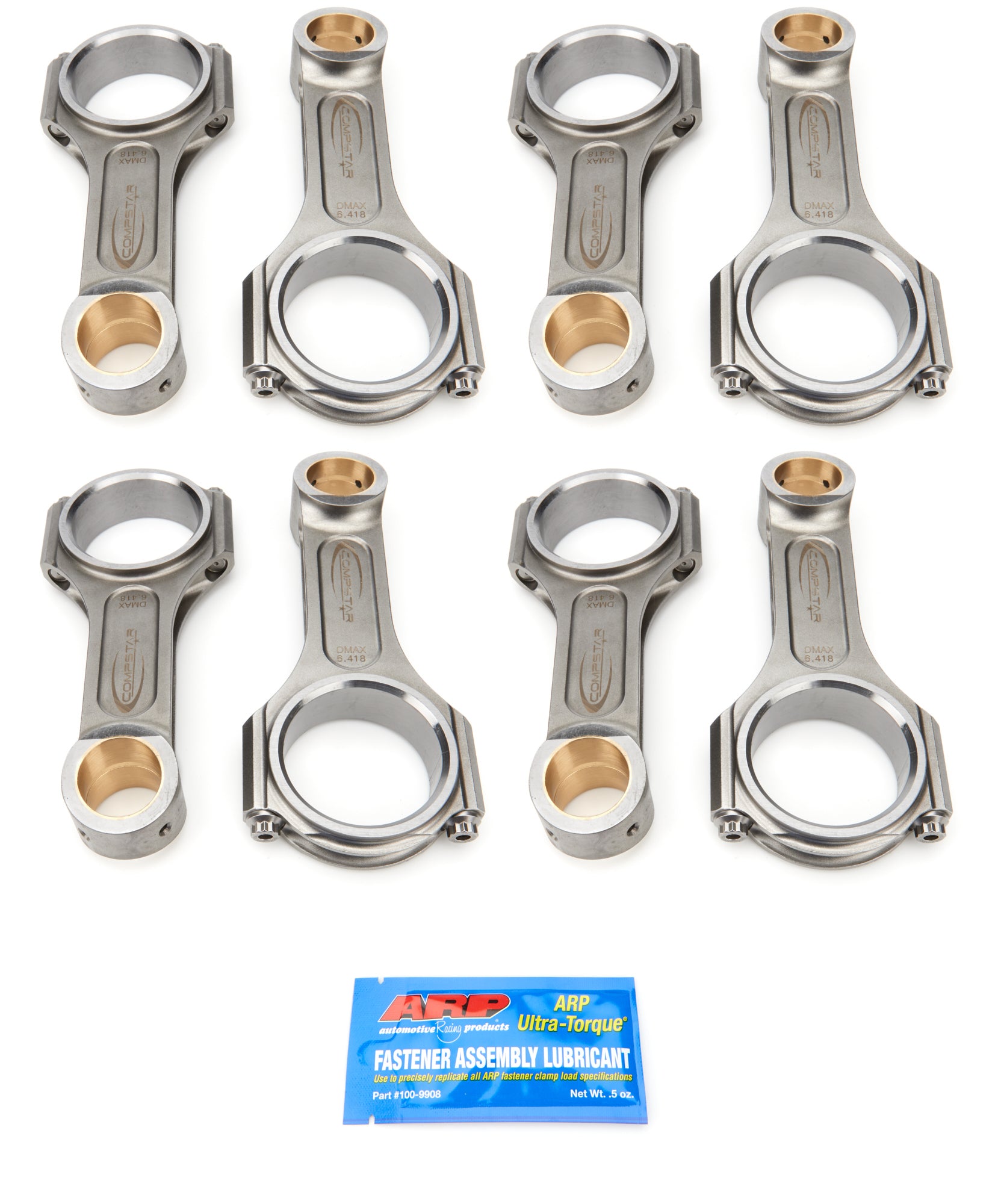Callies Compstar Xtreme H Beam Connecting Rod - 6.418 in Long - GM Duramax (Set of 8)
