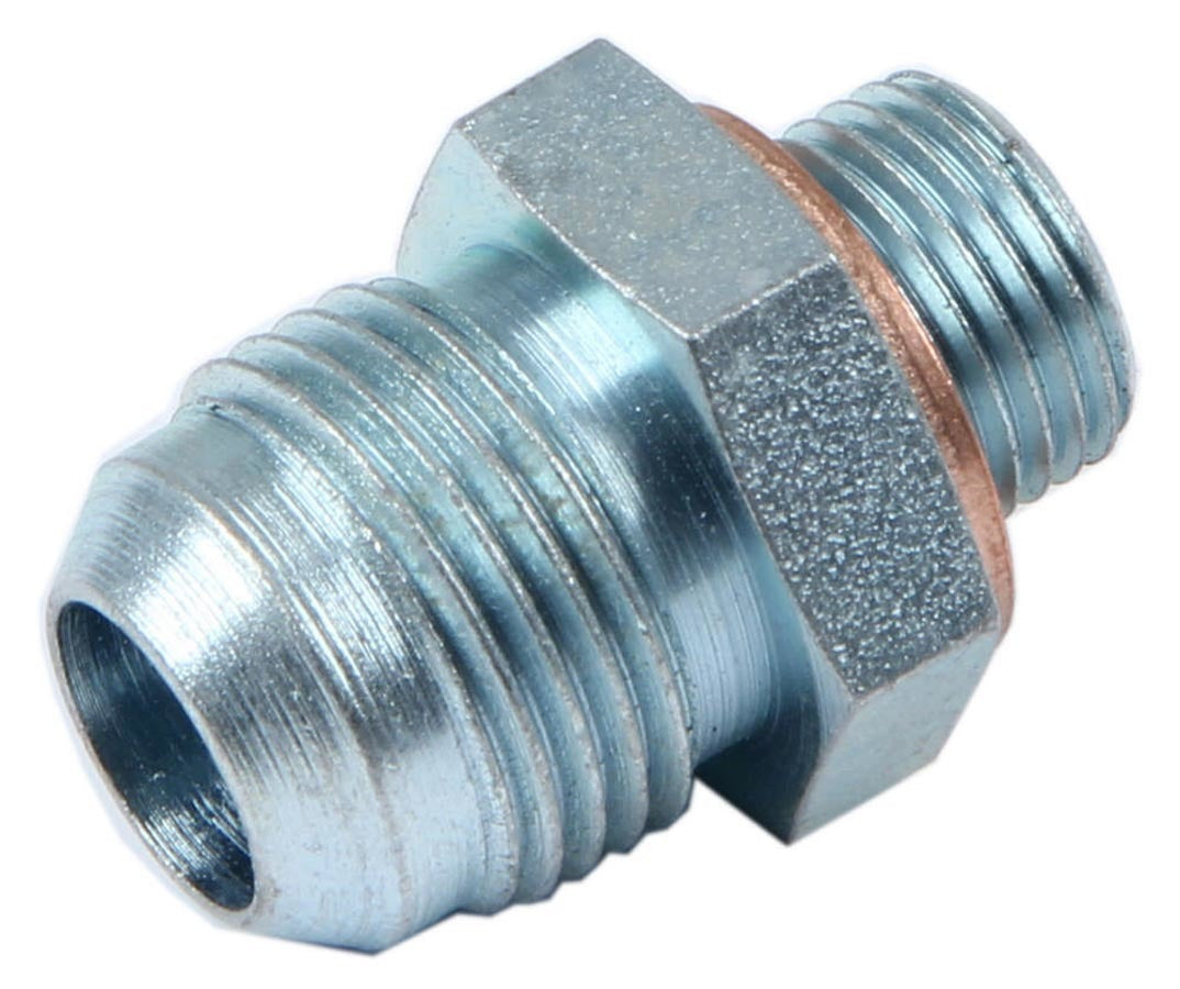 Carter Replacement Fuel Pump Inlet Fitting w/ Crush Washer 5/8-18 in Male x -10 AN Inlet