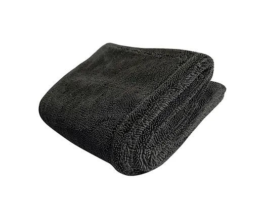 California Car Duster Microfiber Drying Towel - 30 x 20 in - Black