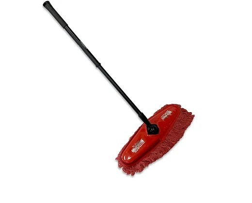 California Car Duster Home and RV Duster - 48 in Adjustable Handle - Red