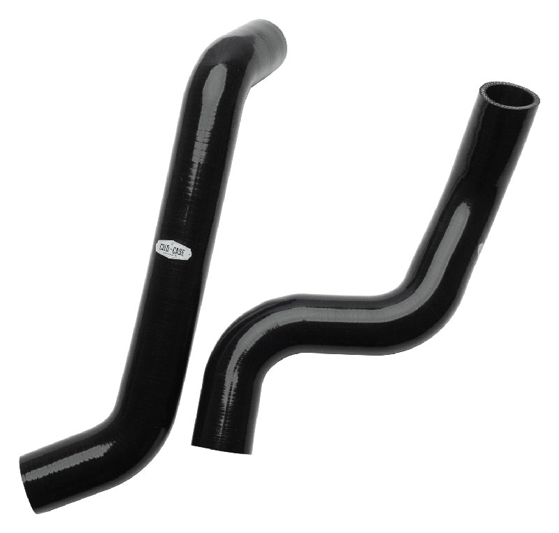 Cold-Case Silicone Hose Kit - Black - 3.8L Jeep V6 - Jeep Wrangler JK 2007-11
