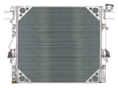 Cold-Case XD Aluminum Radiator - 28.75 in W x 21.656 in H x 2.5 in D - Mopar Gen III Hemi / GM LS-Series - Jeep Wrangler JK 2007-18