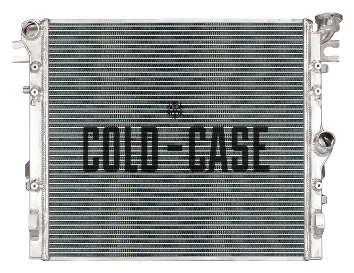 Cold-Case XD Aluminum Radiator - 28.75 in W x 21.656 in H x 2.5 in D - Jeep Wrangler JK 2007-18