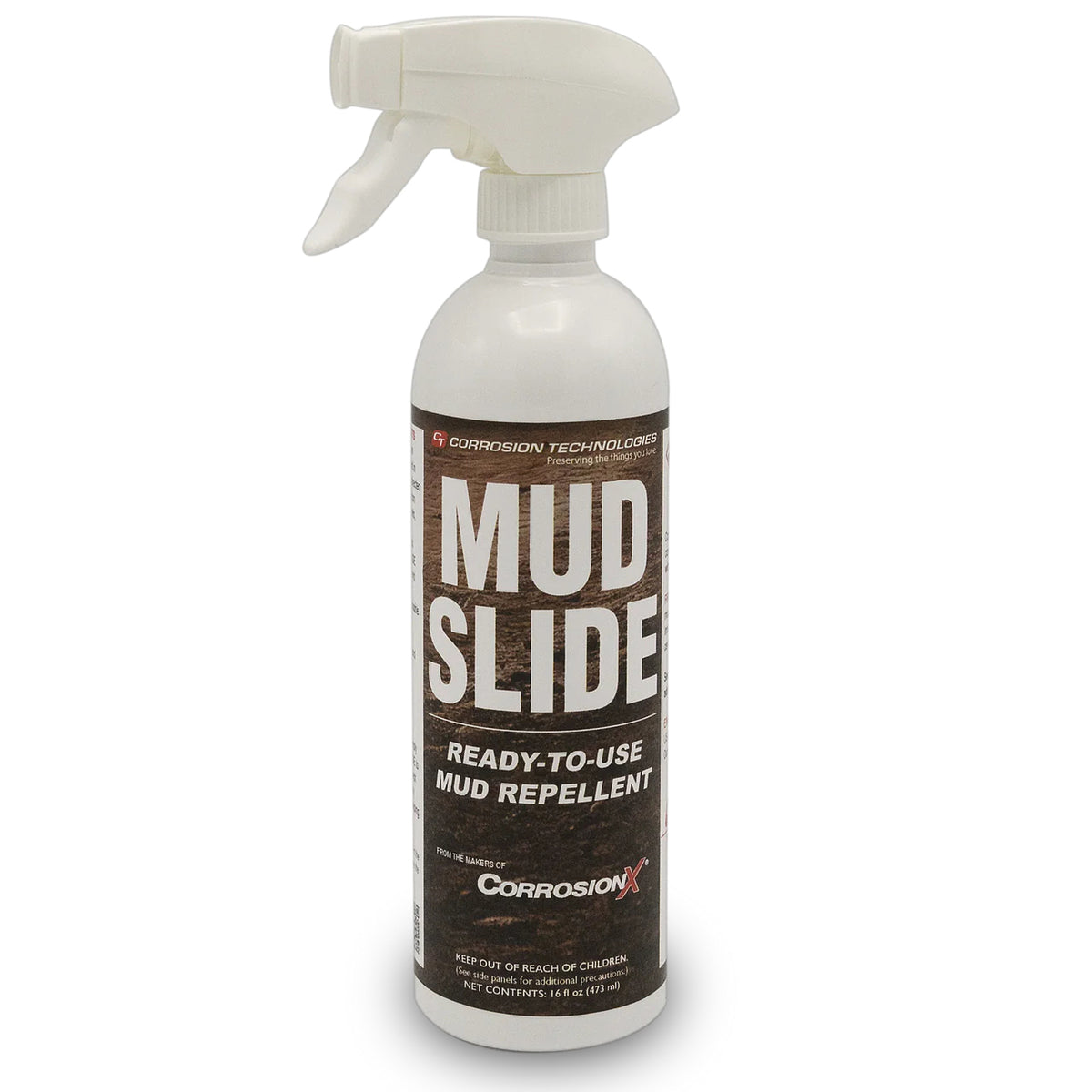 CorrosionX Mud Slide Mud Repellent - 16 oz Spray Bottle