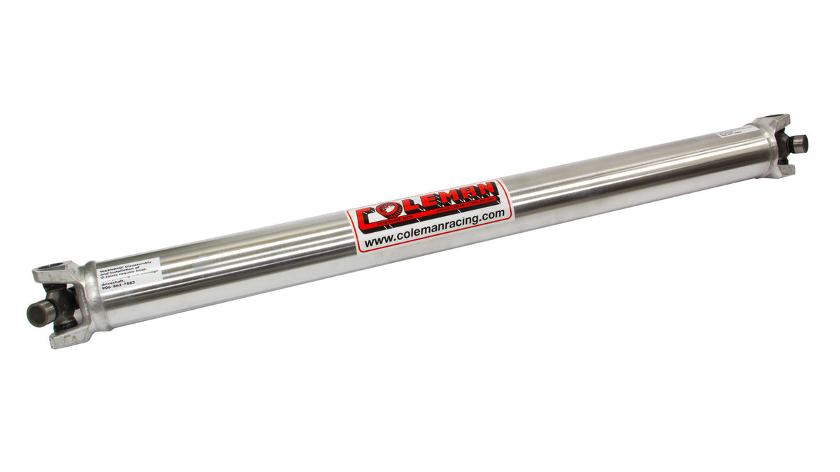 Coleman Steel Drive Shaft - 45 in Long - 2.5 in OD - 1310 U-Joints