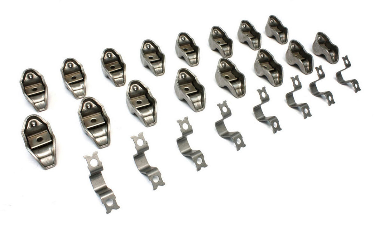 Comp Cams High Energy Pedestal Mount Steel Rocker Arm - AMC V8 (Set of 16)